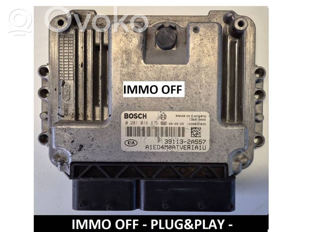 Engine control unit/module   391132A557,0281016876