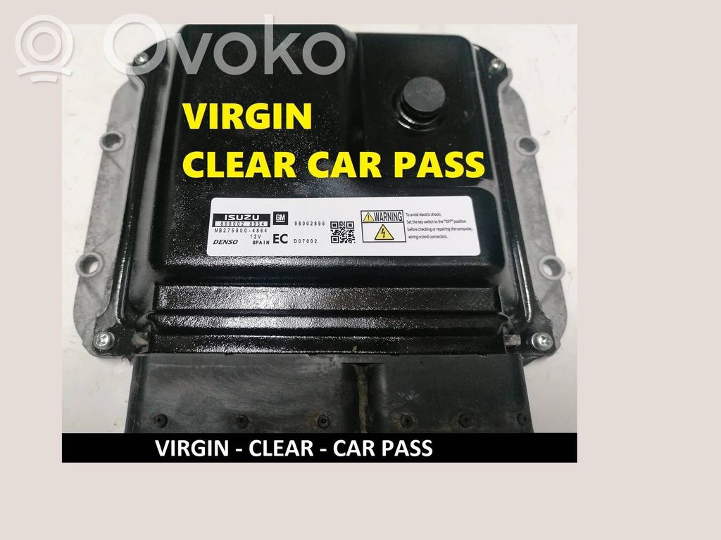 Engine control unit/module   98002895,8980028954