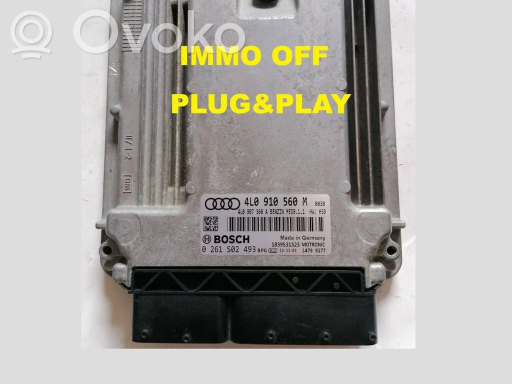 Sterownik / Moduł ECU   4L0910560M,0261S02493