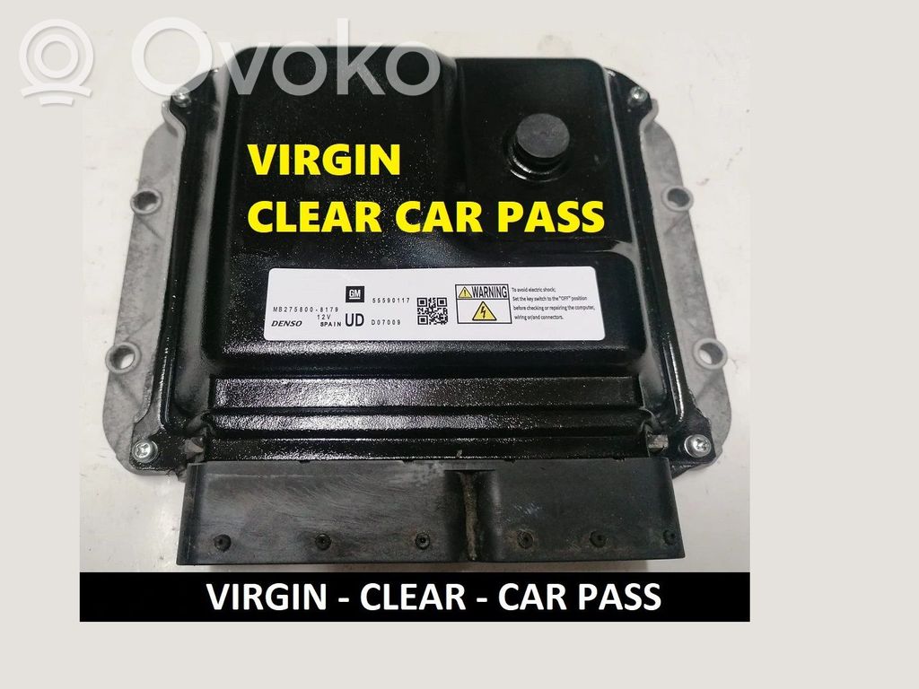 Opel Zafira B Engine control unit/module 