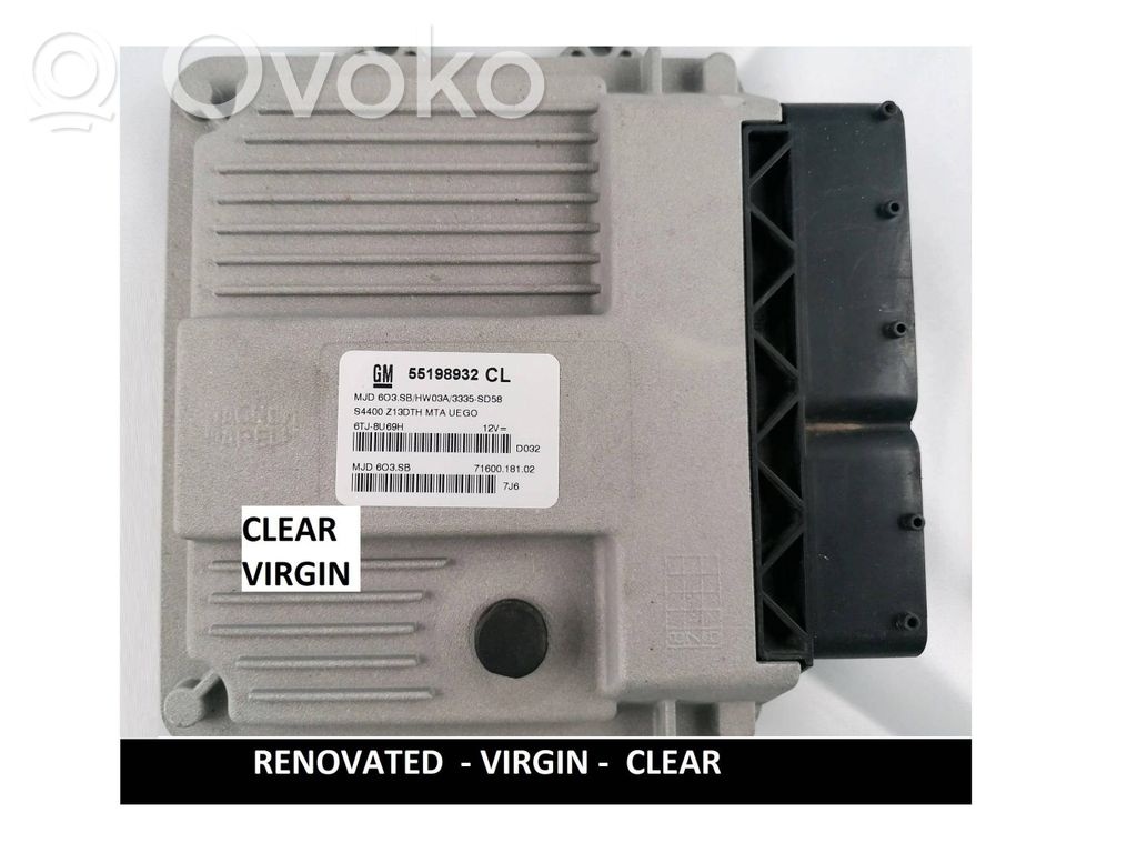 Opel Corsa D Engine control unit/module 