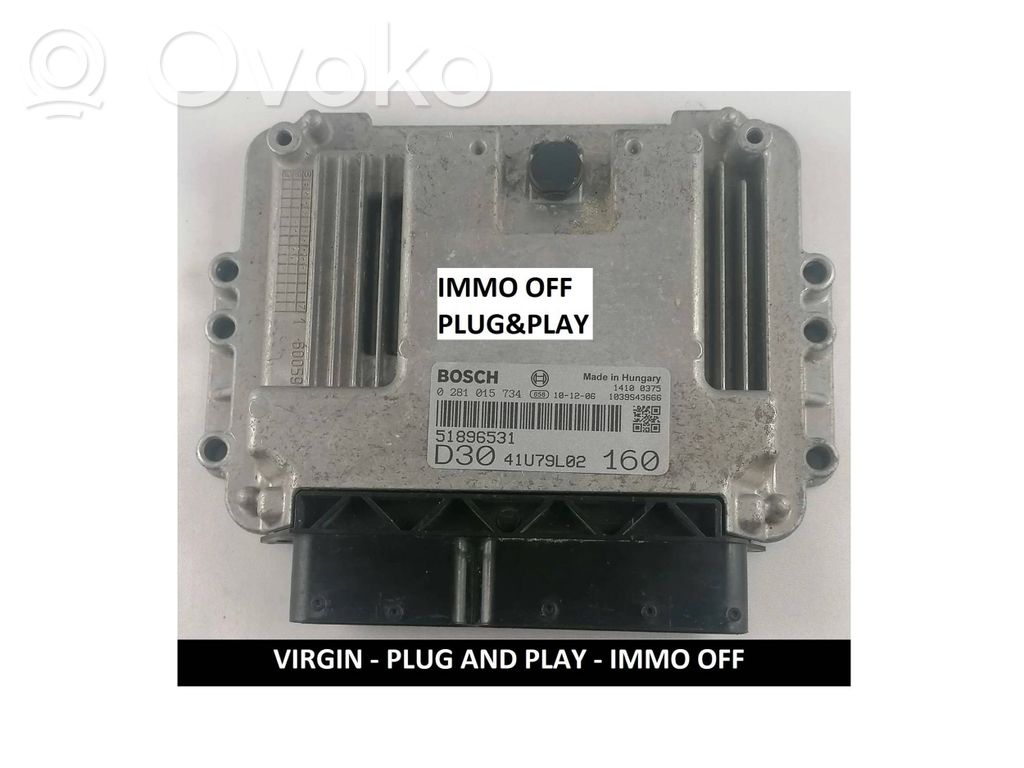 Engine control unit/module   51896531,0281015734,41179L02