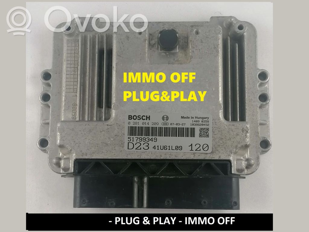 Fiat Ducato Engine control unit/module ECU 