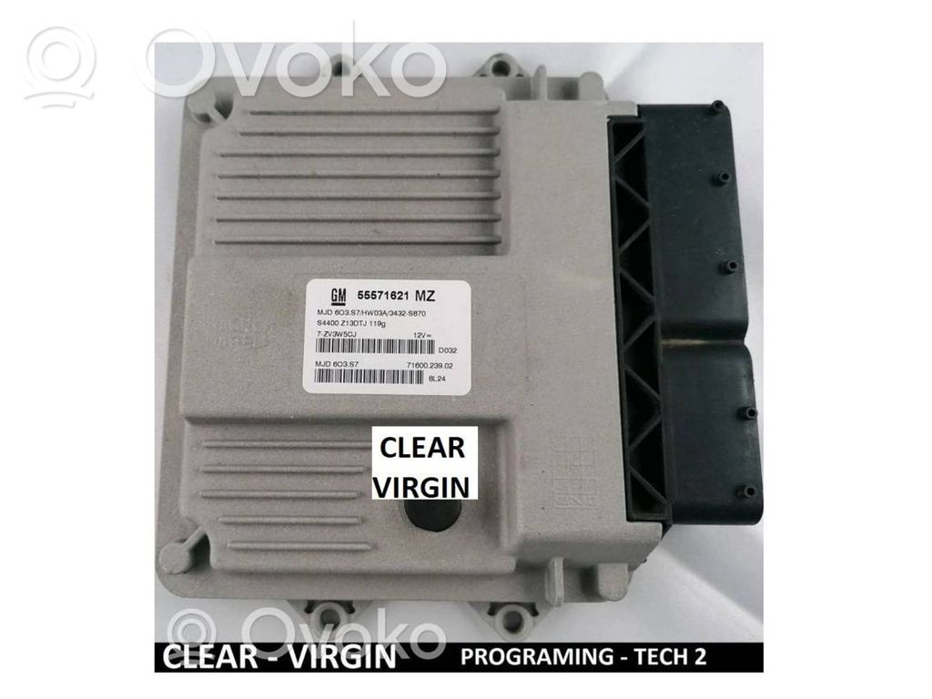 Opel Corsa D Engine control unit/module 