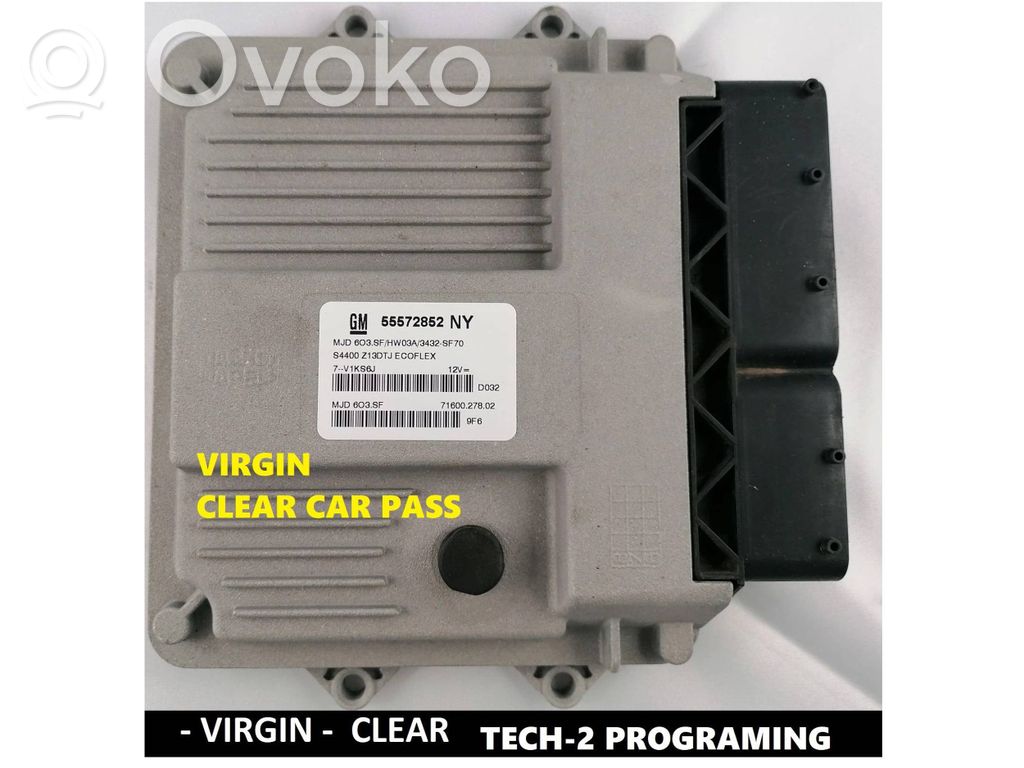 Opel Corsa D Engine control unit/module ECU 