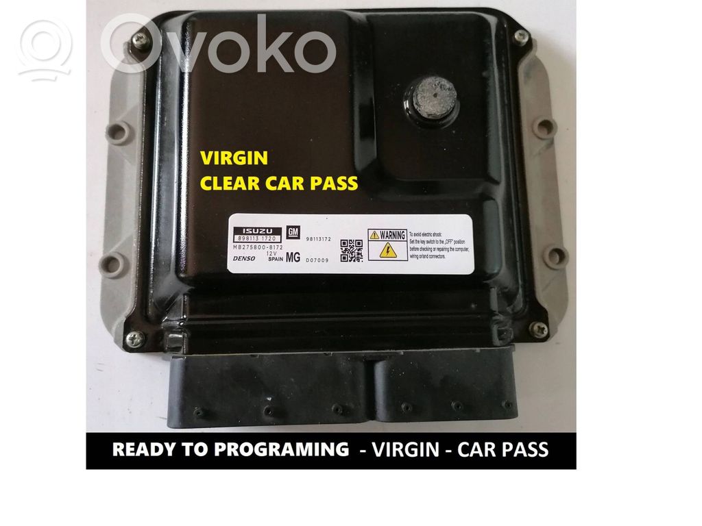 Opel Astra H Engine control unit/module ECU 