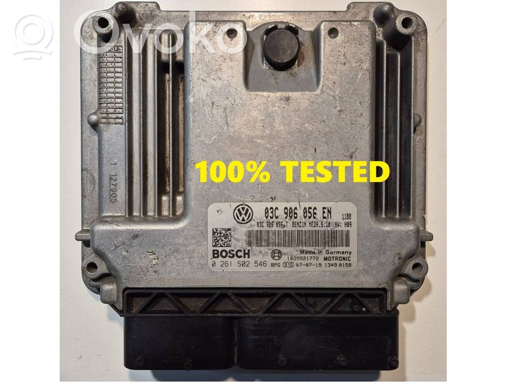 Volkswagen Golf V Engine control unit/module ECU 