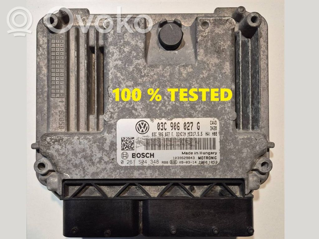 Volkswagen Golf VI Engine control unit/module 