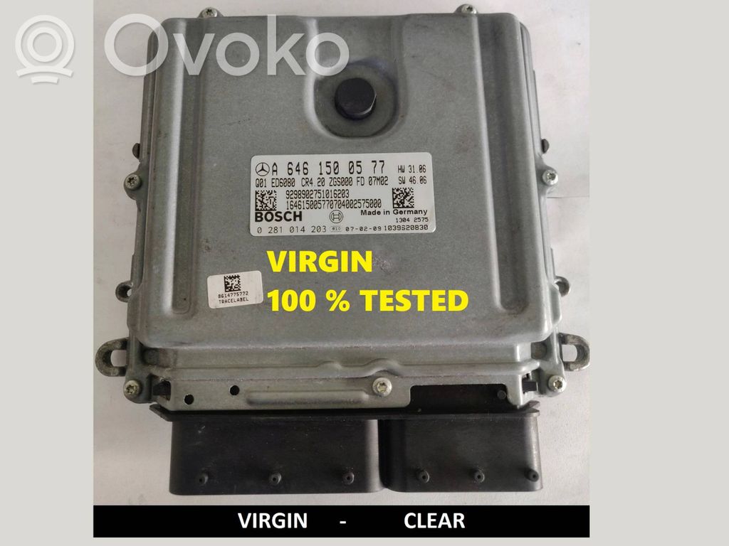 Mercedes-Benz Sprinter W906 Engine control unit/module ECU 