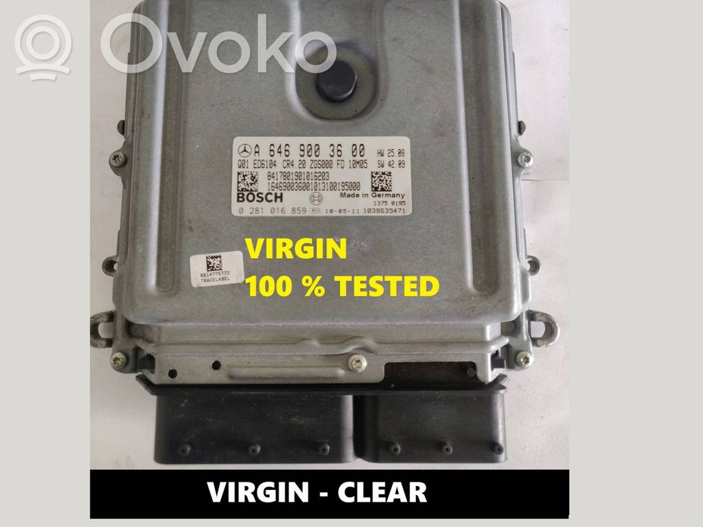 Mercedes-Benz Sprinter W906 Engine control unit/module ECU 