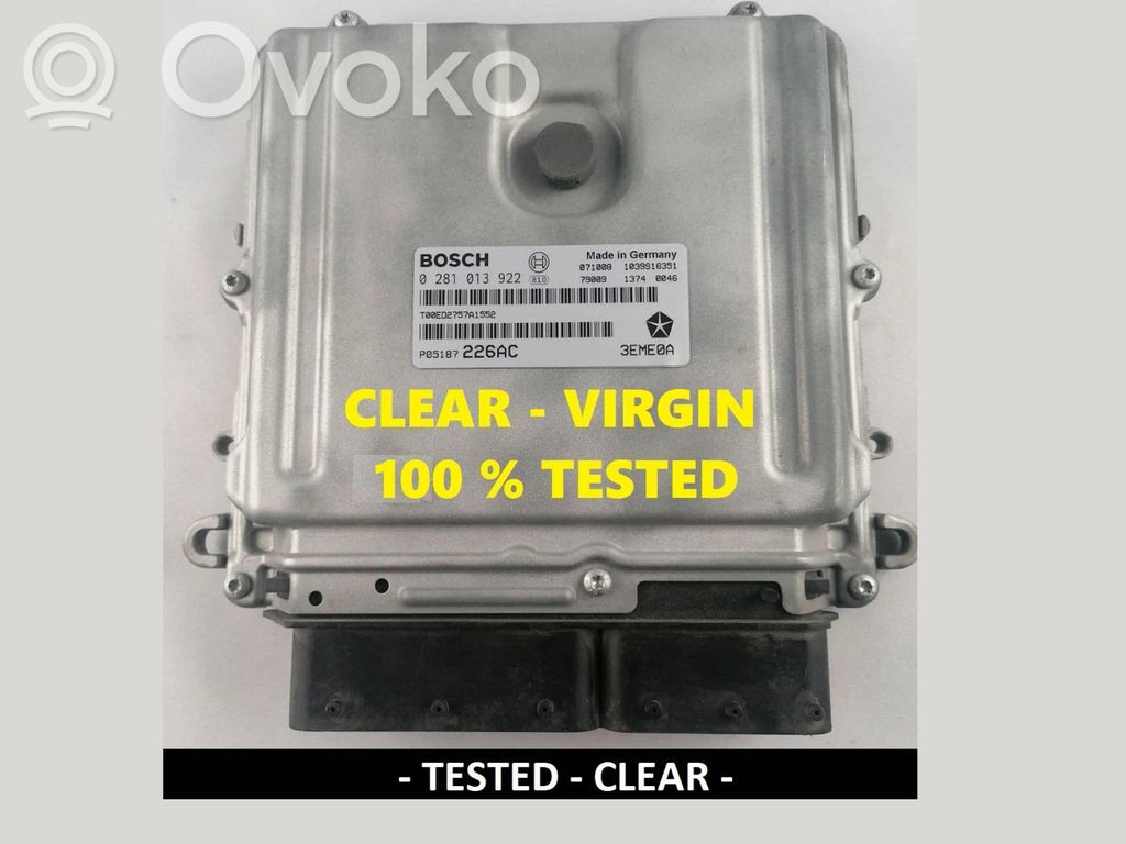 Jeep Grand Cherokee (WK) Engine control unit/module 