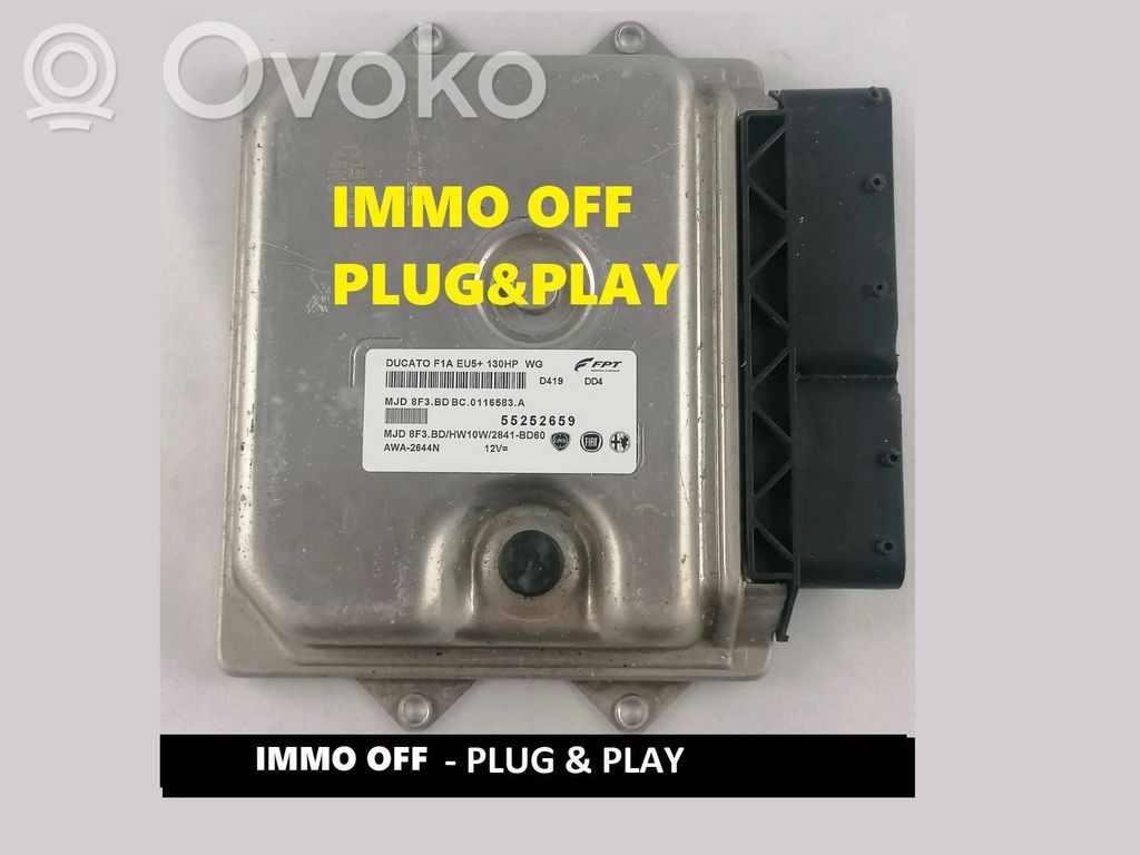 Fiat Ducato Engine control unit/module ECU 