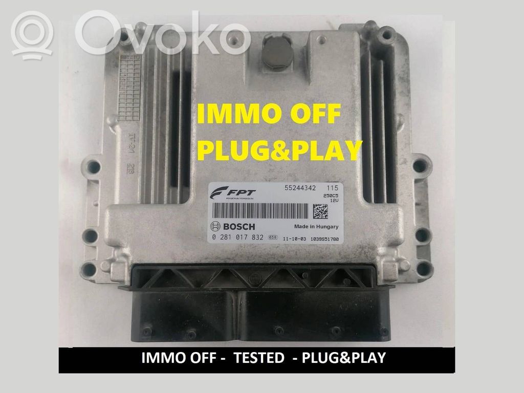 Fiat Ducato Engine control unit/module 