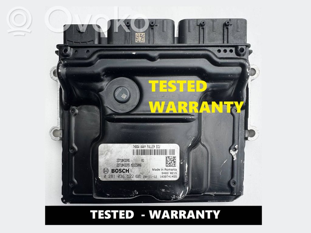Renault Captur II Engine control unit/module 
