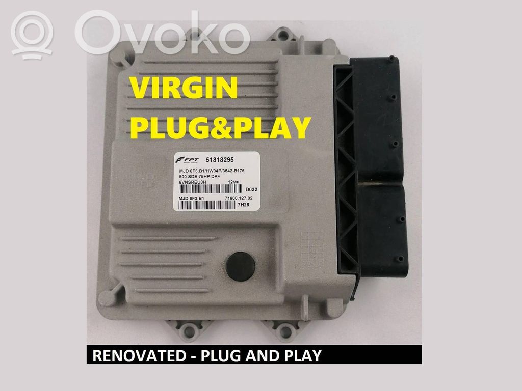 Fiat 500 Engine control unit/module 