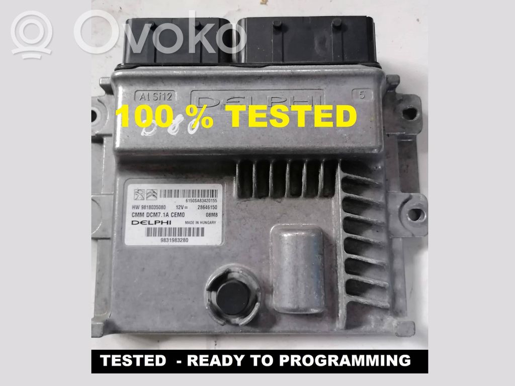 Citroen Jumpy Engine control unit/module 