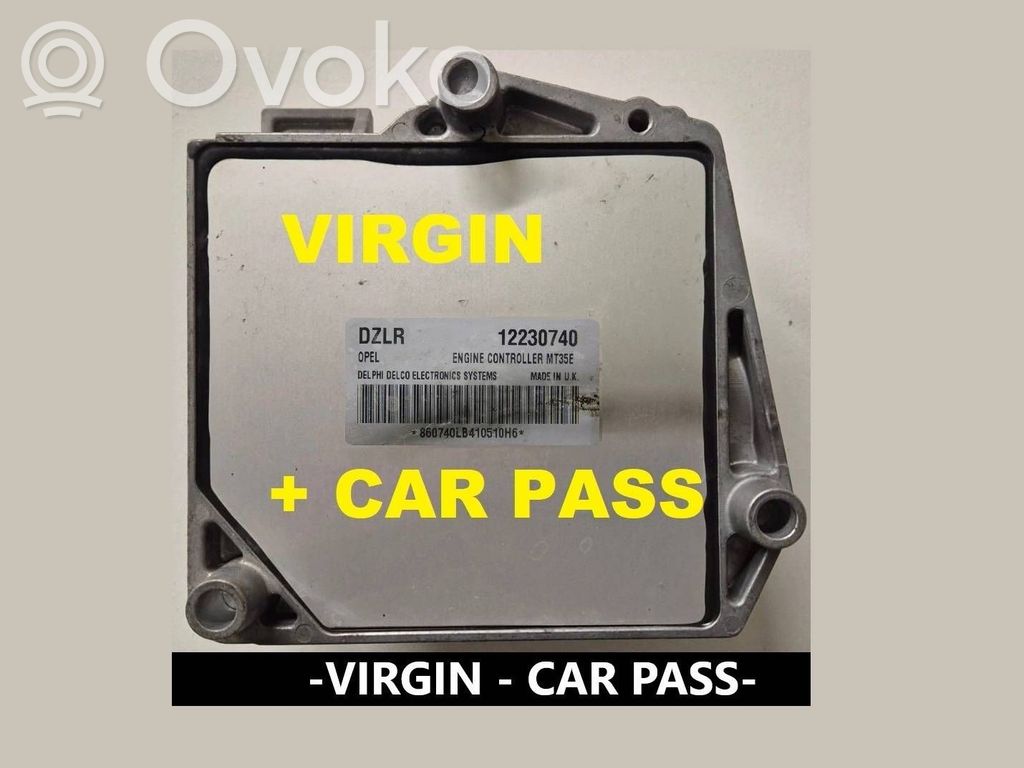 Opel Astra H Unitate control motor/modul ECU 
