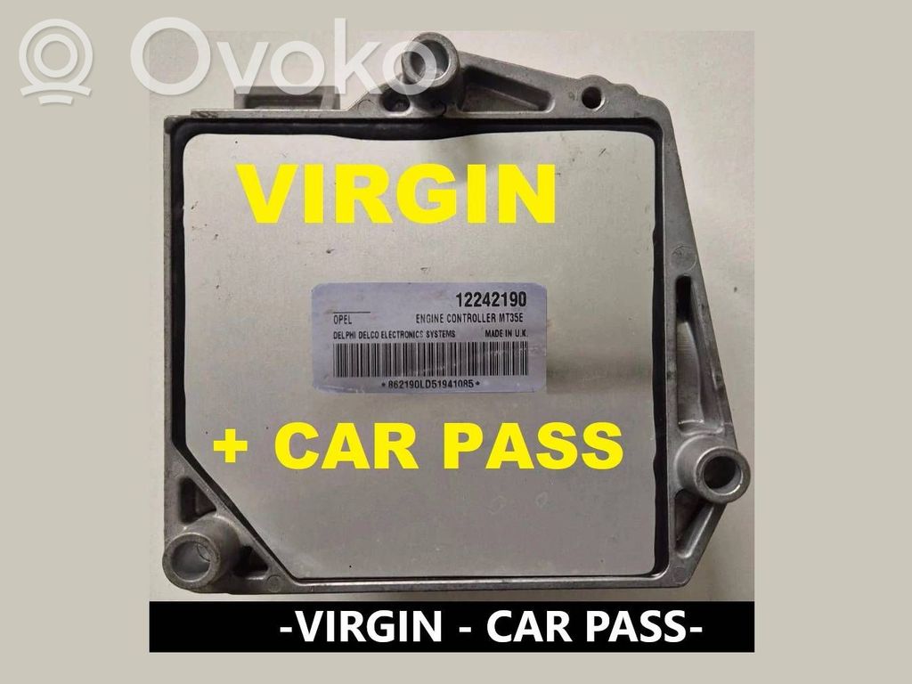 Opel Zafira B Engine control unit/module ECU 