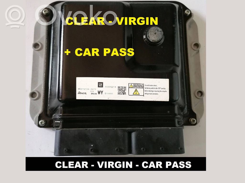Opel Zafira B Engine control unit/module ECU 