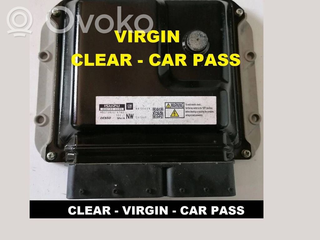Engine control unit/module ECU   98133028,MB2758009790