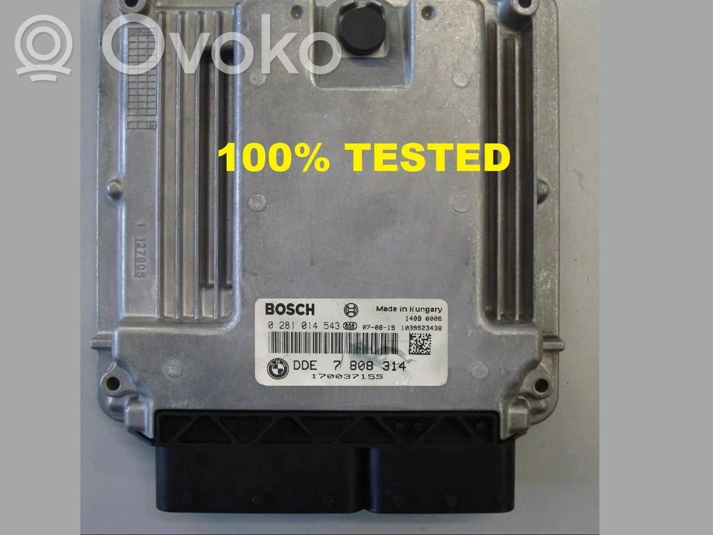 BMW 6 E63 E64 Galios (ECU) modulis 