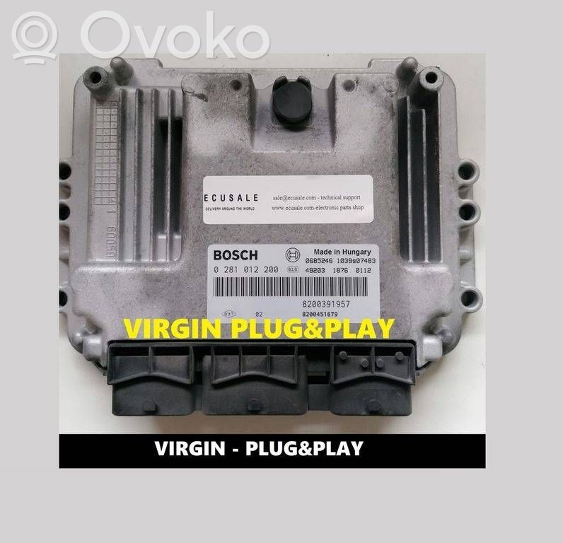 Engine control unit/module   0281012200,8200391957