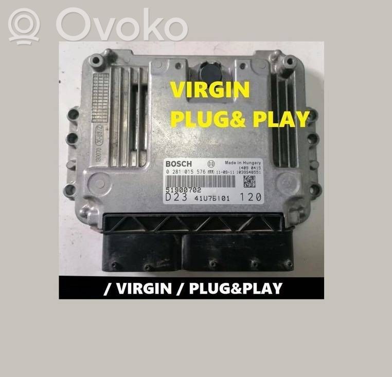 Engine control unit/module ECU   0281015576,51900702,41U7B101