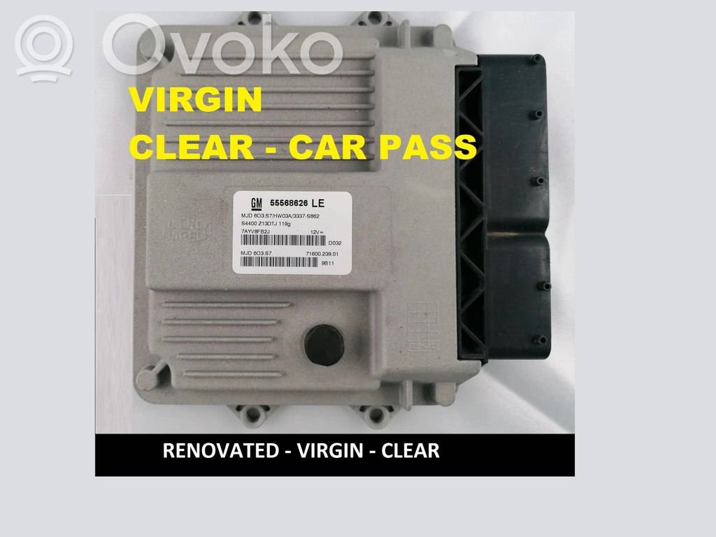 Opel Corsa D Engine control unit/module ECU 