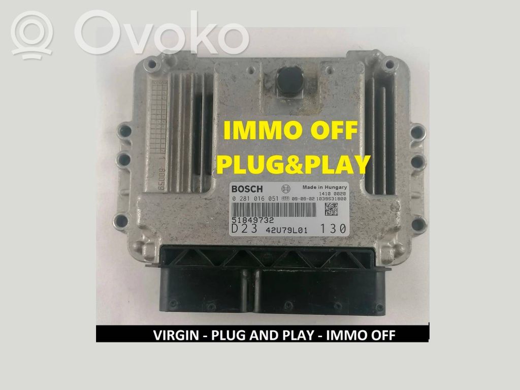 Fiat Ducato Engine control unit/module ECU 
