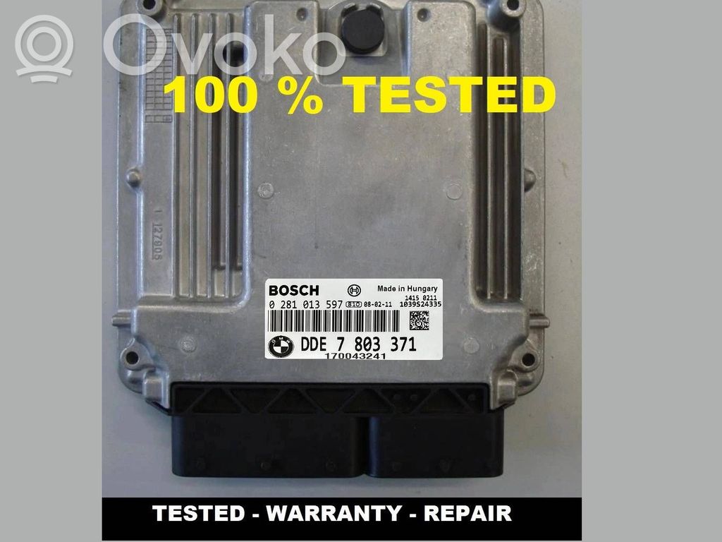 BMW 5 E60 E61 Engine control unit/module 