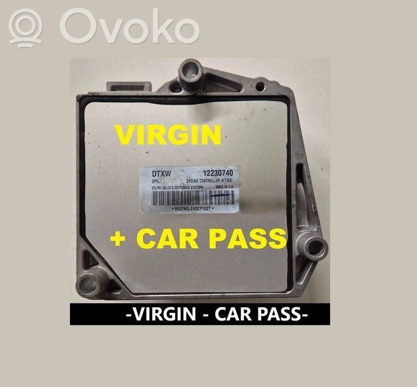 Opel Astra H Engine control unit/module 
