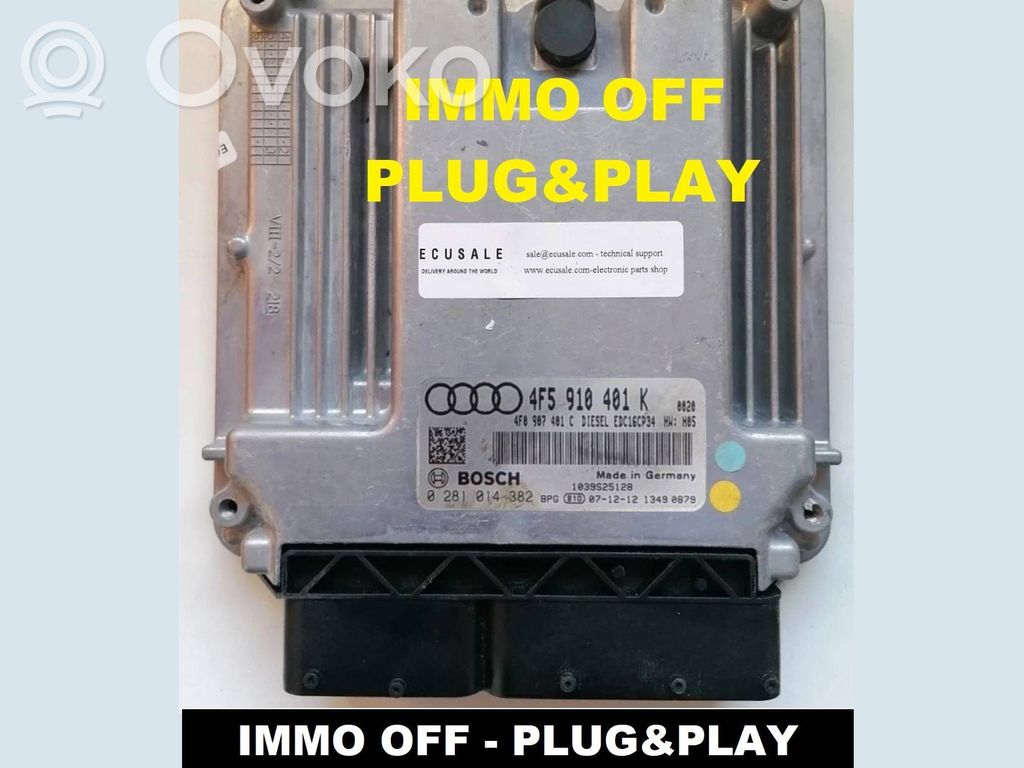 Audi A6 S6 C6 4F Engine control unit/module 