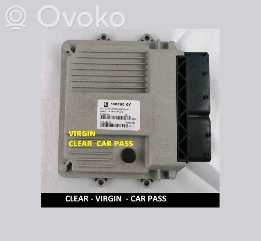 Opel Corsa D Engine control unit/module 