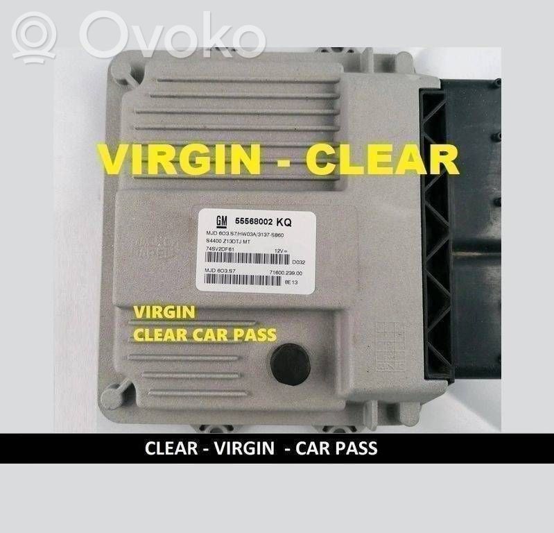 Opel Corsa D Engine control unit/module ECU 