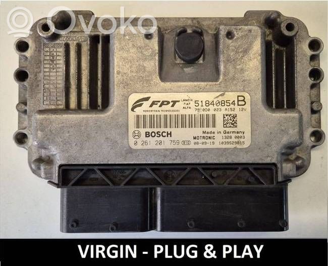 Engine control unit/module   51840854B,0261201759