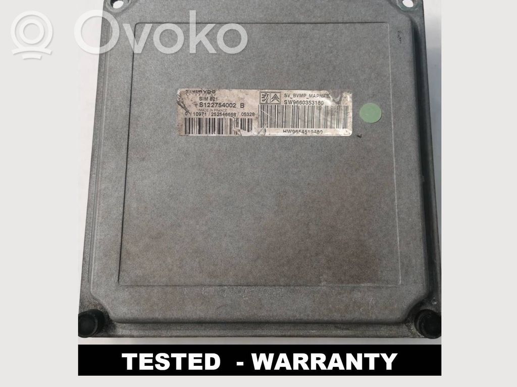 Citroen C3 Gearbox control unit/module 