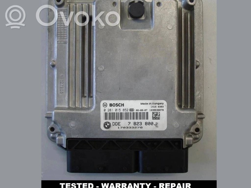 BMW 5 E60 E61 Motorsteuergerät ECU 