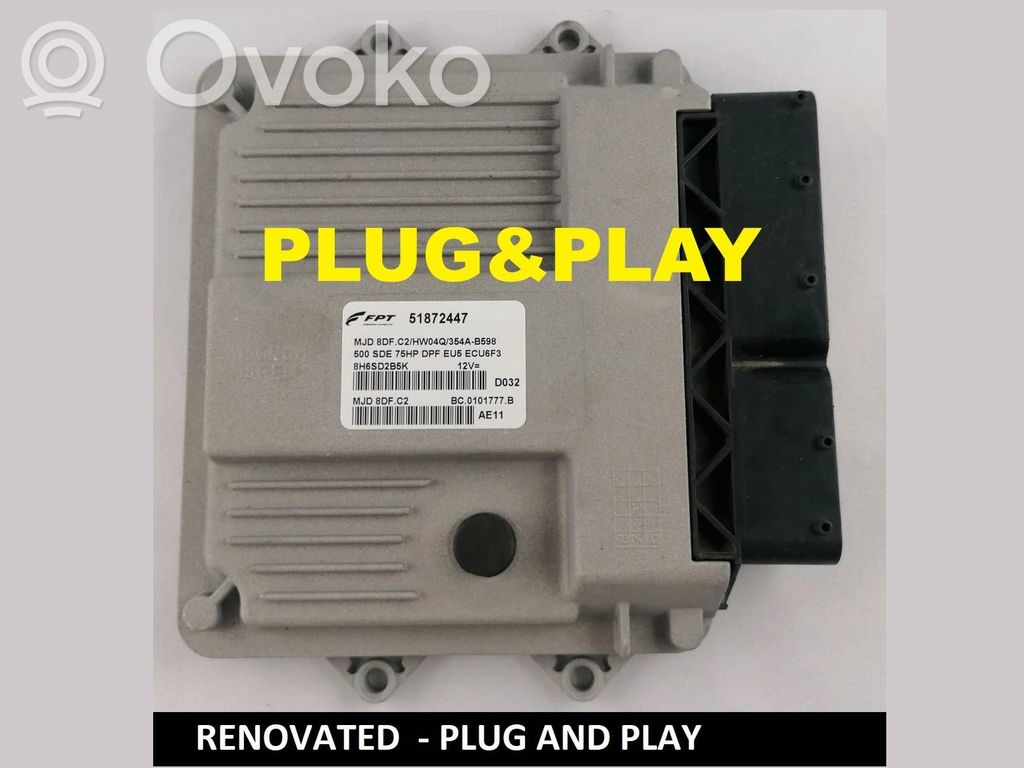 Fiat 500 Engine control unit/module 