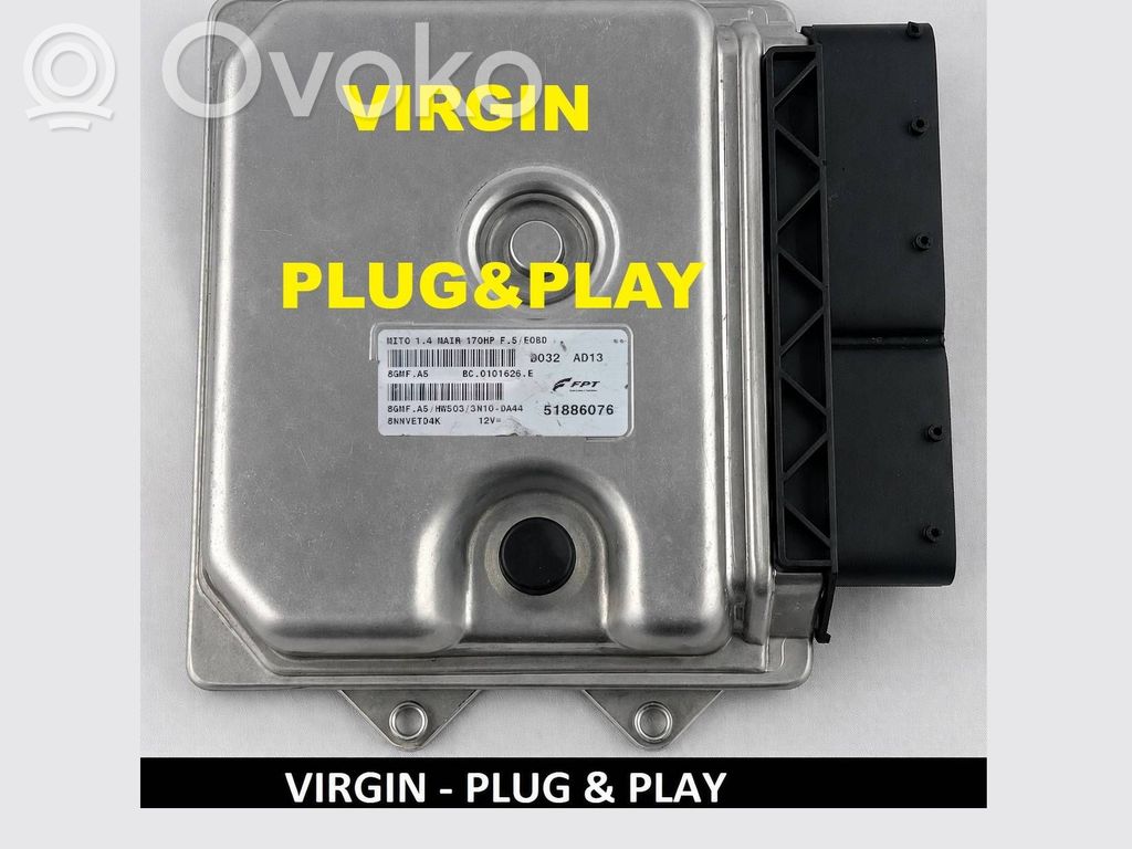 Komputer / Sterownik ECU silnika   51886076,BC0101626E