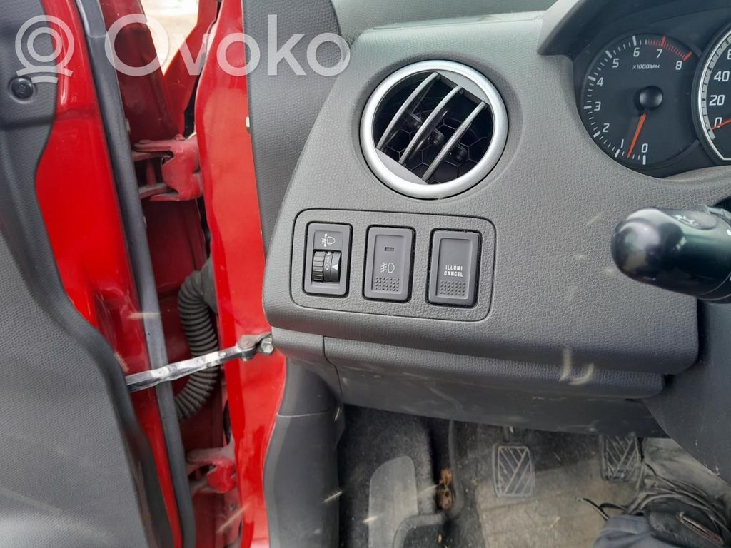 Suzuki SX4 Interruptor de control de altura del faro delantero 