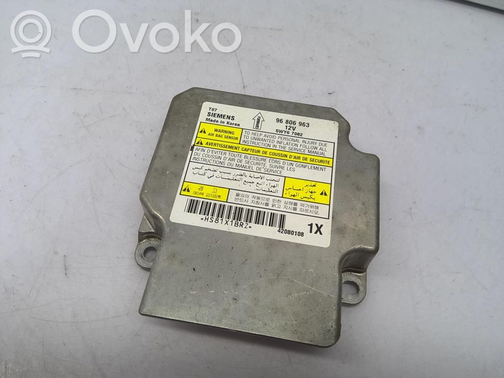 Chevrolet Aveo Airbag control unit/module 