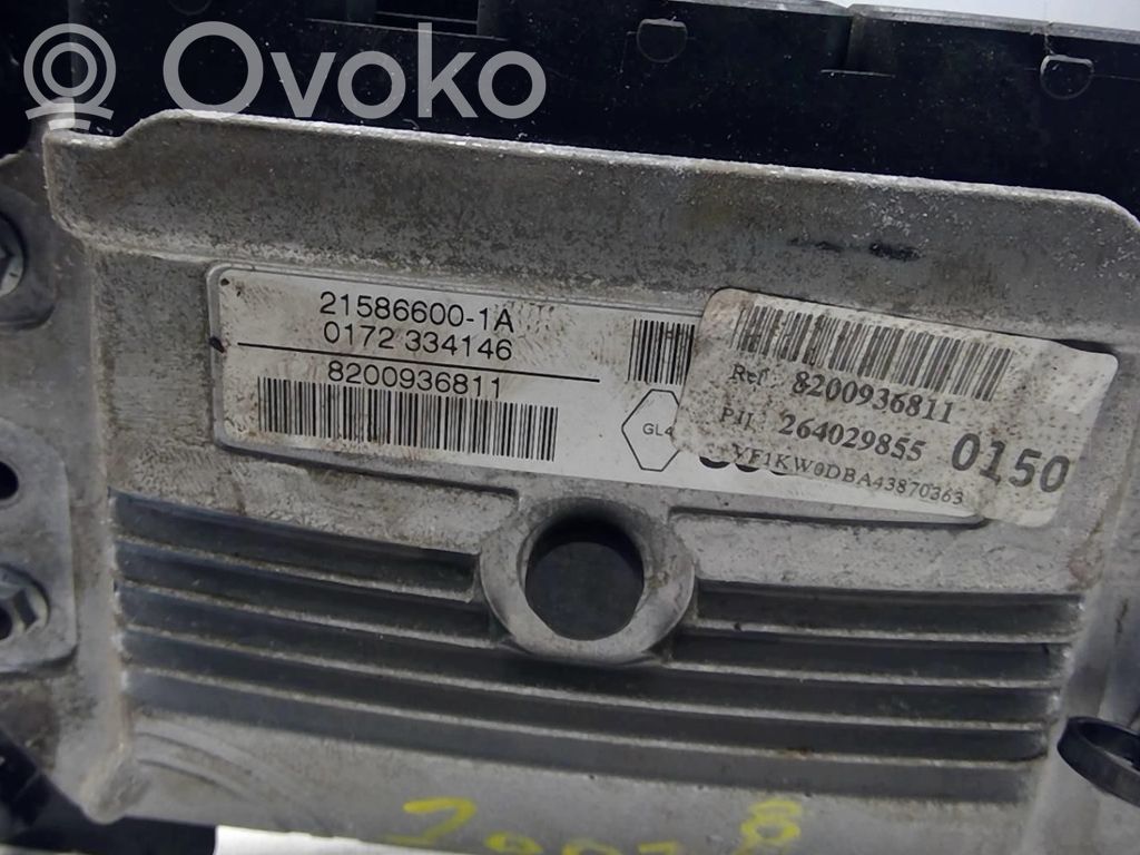 Renault Kangoo II Engine control unit/module 