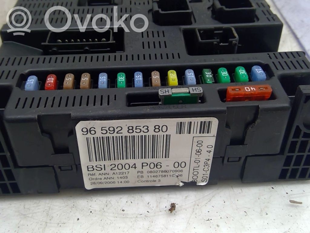 Peugeot 207 BSM Control unit 