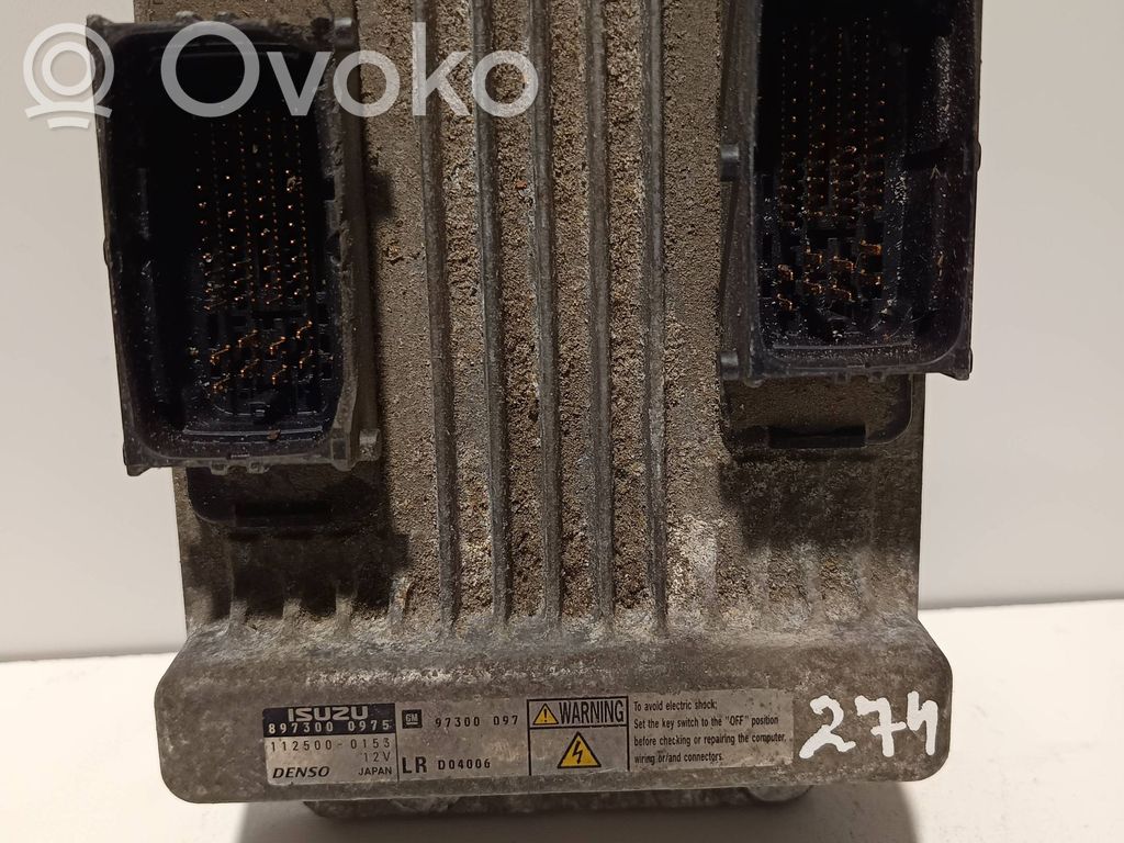Opel Corsa C Engine control unit/module ECU 