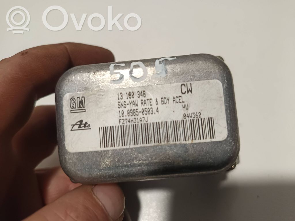 Opel Astra H Sensore di imbardata accelerazione ESP 