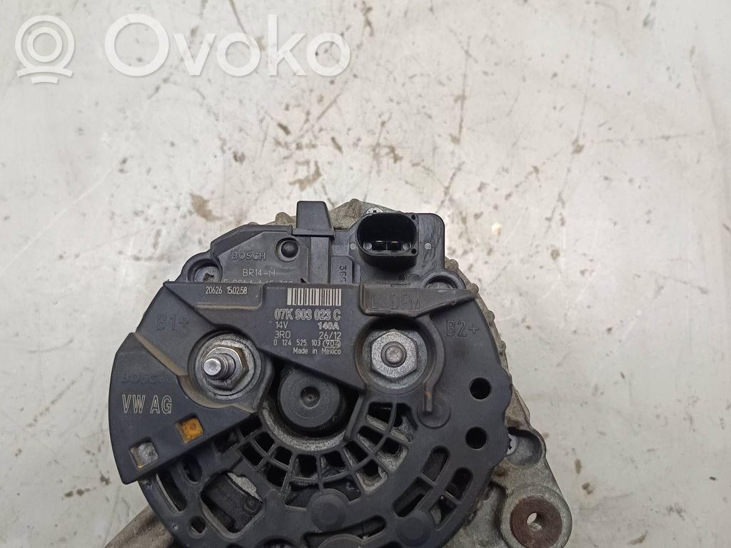 Alternator   07K903023C,20626150258,0124525103