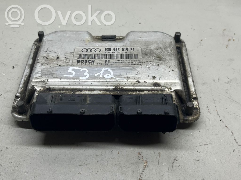Audi A3 S3 8P Engine control unit/module 
