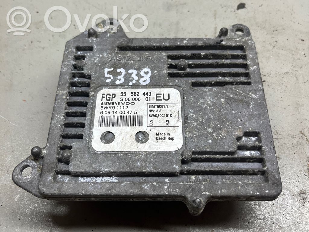 Opel Vectra C Engine control unit/module 