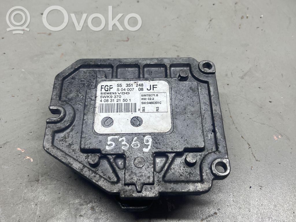 Opel Astra H Engine control unit/module 