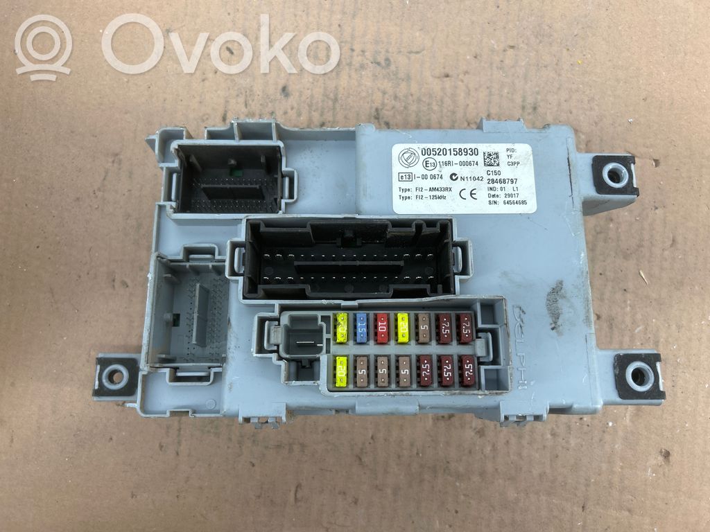 Opel Combo B Saugiklių dėžė (komplektas) 